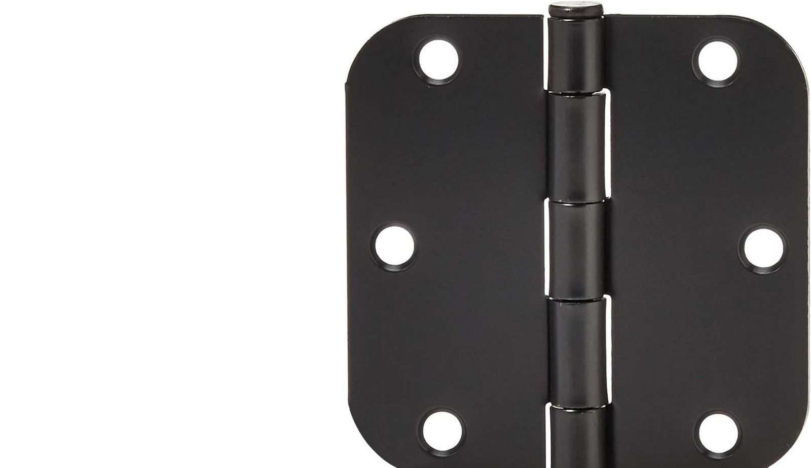 A pair of stainless steel ball bearing door hinges